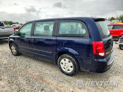 Drugie zdjęcie samochodu z przodu: 2013 DODGE GRAND CARAVAN SE VIN:2C4RDGBG9DR542711 - miniatura