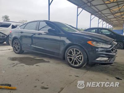 Czwarte zdjęcie samochodu z boku: 2017 FORD FUSION SE VIN:3FA6P0HD6HR401874 - miniatura