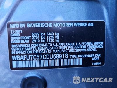 Zdjęcie 12 z 12 samochodu: 2012 BMW 535 XI VIN:WBAFU7C57CDU58918 - miniatura