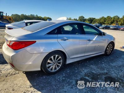 Trzecie zdjęcie samochodu z tyłu: 2014 HYUNDAI SONATA LIMITED VIN:5NPEC4AC4EH847563 - miniatura