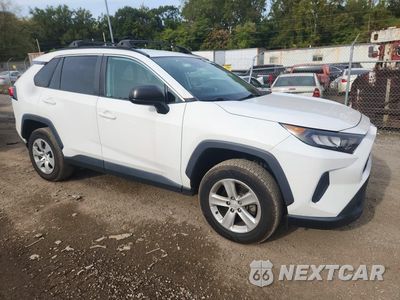 Czwarte zdjęcie samochodu z boku: 2019 TOYOTA RAV4 LE VIN:2T3H1RFV7KC021077 - miniatura