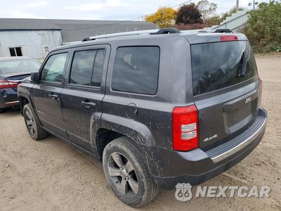Drugie zdjęcie samochodu z przodu: 2016 JEEP PATRIOT LATITUDE VIN:1C4NJRFB3GD690362 - miniatura