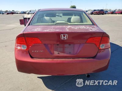 Zdjęcie 6 z 12 samochodu: 2008 HONDA CIVIC LX VIN:2HGFA16578H536954 - miniatura