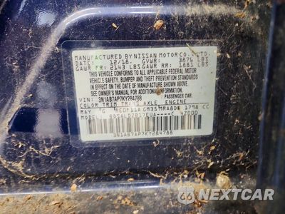 Zdjęcie 12 z 12 samochodu: 2019 NISSAN SENTRA SV VIN:3N1AB7AP7KY284788 - miniatura
