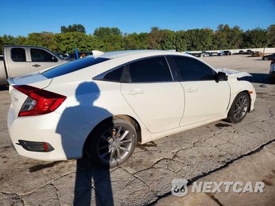 Trzecie zdjęcie samochodu z tyłu: 2019 HONDA CIVIC EX VIN:19XFC1F39KE010870 - miniatura