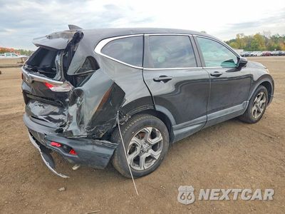 Trzecie zdjęcie samochodu z tyłu: 2017 HONDA CR-V EX VIN:2HKRW2H56HH615183 - miniatura