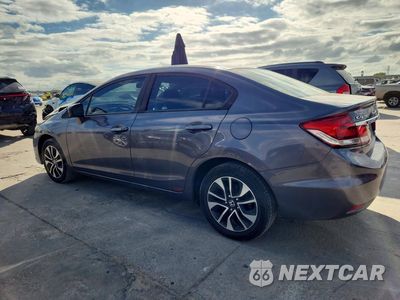 Drugie zdjęcie samochodu z przodu: 2015 HONDA CIVIC EX VIN:19XFB2F82FE221712 - miniatura