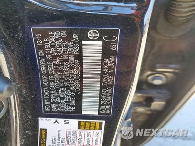 Zdjęcie 13 z 13 samochodu: 2016 TOYOTA PRIUS TWO VIN:JTDKBRFU7G3502899 - miniatura