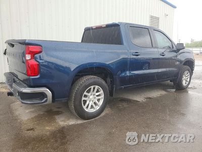 Trzecie zdjęcie samochodu z tyłu: 2020 CHEVROLET SILVERADO K1500 LT VIN:3GCUYDET6LG297229 - miniatura