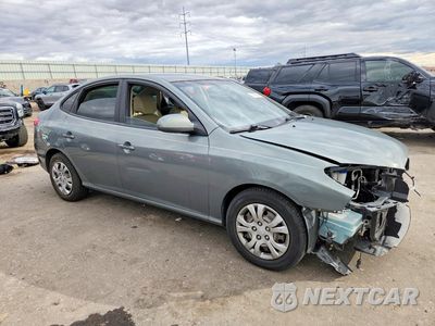 Czwarte zdjęcie samochodu z boku: 2010 HYUNDAI ELANTRA GLS VIN:KMHDU4AD8AU136378 - miniatura