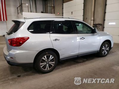 Trzecie zdjęcie samochodu z tyłu: 2017 NISSAN PATHFINDER SV VIN:5N1DR2MM0HC674428 - miniatura
