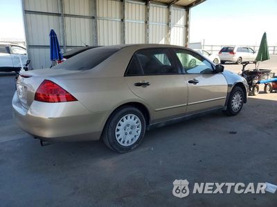 Trzecie zdjęcie samochodu z tyłu: 2006 HONDA ACCORD VALUE VIN:1HGCM55186A075243 - miniatura