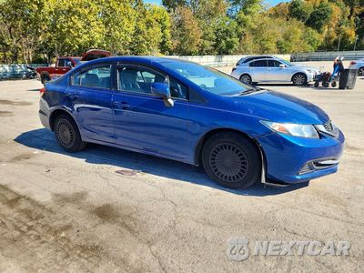 Czwarte zdjęcie samochodu z boku: 2014 HONDA CIVIC LX VIN:19XFB2F57EE239496 - miniatura