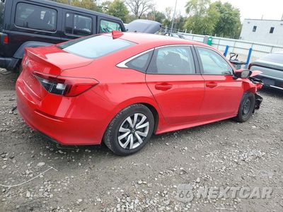 Trzecie zdjęcie samochodu z tyłu: 2024 HONDA CIVIC LX VIN:2HGFE2F24RH513536 - miniatura