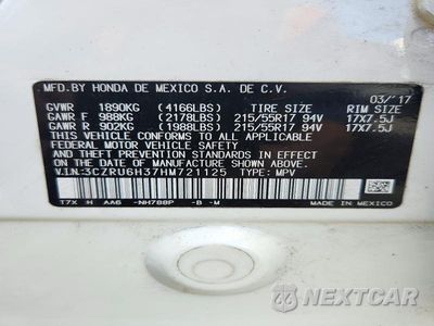 Zdjęcie 13 z 13 samochodu: 2017 HONDA HR-V LX VIN:3CZRU6H37HM721125 - miniatura
