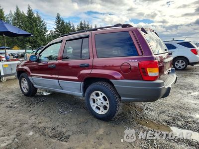 Drugie zdjęcie samochodu z przodu: 2000 JEEP GRAND CHEROKEE LAREDO VIN:1J4GW48S6YC122439 - miniatura