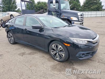 Czwarte zdjęcie samochodu z boku: 2016 HONDA CIVIC EXL VIN:2HGFC1F72GH652816 - miniatura