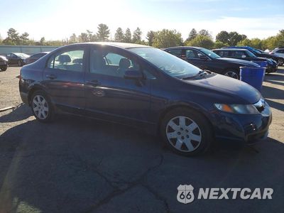 Czwarte zdjęcie samochodu z boku: 2011 HONDA CIVIC LX VIN:2HGFA1F58BH524500 - miniatura