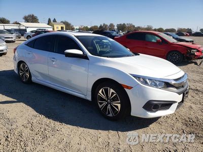 Czwarte zdjęcie samochodu z boku: 2018 HONDA CIVIC EX VIN:JHMFC1F40JX008365 - miniatura