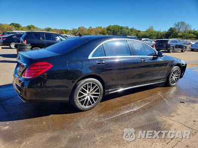 Trzecie zdjęcie samochodu z tyłu: 2016 MERCEDES-BENZ S 550 4MATIC VIN:WDDUG8FB6GA211069 - miniatura