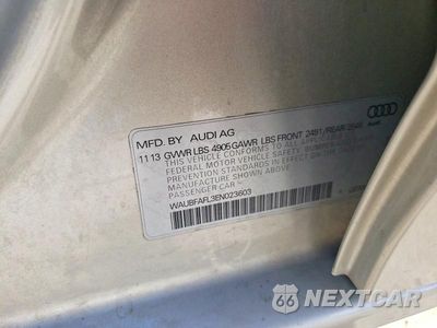 Zdjęcie 13 z 13 samochodu: 2014 AUDI A4 PREMIUM VIN:WAUBFAFL3EN023603 - miniatura