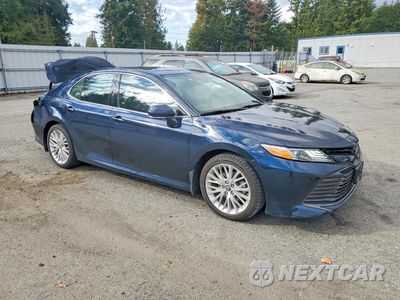 Czwarte zdjęcie samochodu z boku: 2019 TOYOTA CAMRY HYBRID XLE VIN:4T1B21HK9KU512233 - miniatura