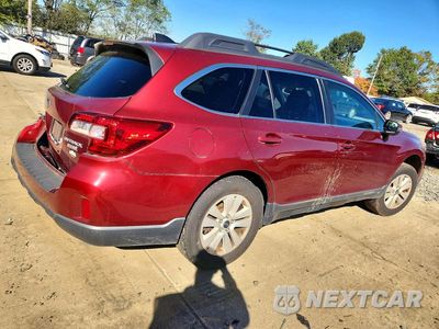Trzecie zdjęcie samochodu z tyłu: 2017 SUBARU OUTBACK 2.5I PREMIUM VIN:4S4BSAFC0H3365293 - miniatura