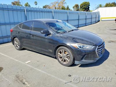 Czwarte zdjęcie samochodu z boku: 2018 HYUNDAI ELANTRA SEL VIN:5NPD84LF0JH291542 - miniatura