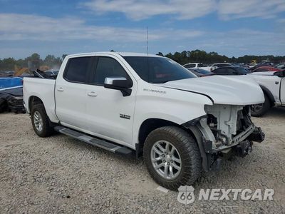Czwarte zdjęcie samochodu z boku: 2019 CHEVROLET SILVERADO C1500 LT VIN:3GCPWCED6KG142104 - miniatura