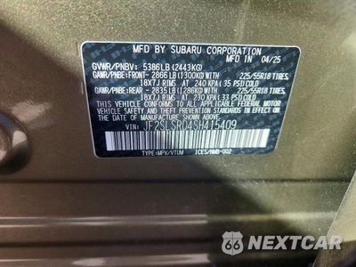 Zdjęcie 13 z 13 samochodu: 2025 SUBARU FORESTER LIMITED VIN:JF2SLSRD4SH415409 - miniatura