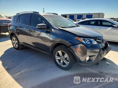 Czwarte zdjęcie samochodu z boku: 2015 TOYOTA RAV4 XLE VIN:JTMWFREV7FD066144 - miniatura
