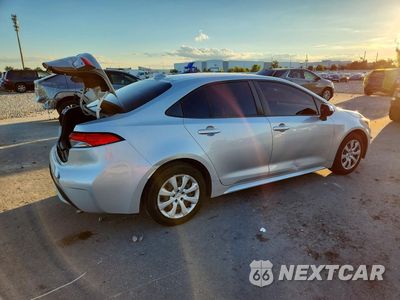Trzecie zdjęcie samochodu z tyłu: 2020 TOYOTA COROLLA LE VIN:JTDEPRAE1LJ059430 - miniatura
