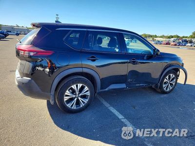 Trzecie zdjęcie samochodu z tyłu: 2021 NISSAN ROGUE SV VIN:5N1AT3BB7MC833662 - miniatura