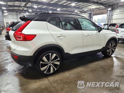 Trzecie zdjęcie samochodu z tyłu: 2021 VOLVO XC40 RECHARGE VIN:YV4ED3UR9M2548896 - miniatura