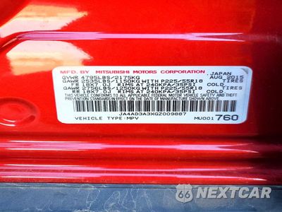 Zdjęcie 13 z 13 samochodu: 2016 MITSUBISHI OUTLANDER SE VIN:JA4AD3A3XGZ009887 - miniatura