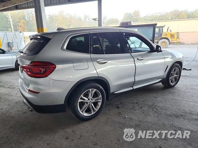 Trzecie zdjęcie samochodu z tyłu: 2021 BMW X3 XDRIVE30I VIN:5UXTY5C06M9H22641 - miniatura