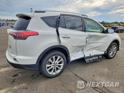 Trzecie zdjęcie samochodu z tyłu: 2017 TOYOTA RAV4 HV LIMITED VIN:JTMDJREV8HD132631 - miniatura
