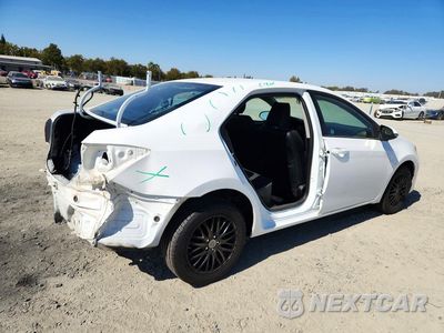 Trzecie zdjęcie samochodu z tyłu: 2016 TOYOTA COROLLA S VIN:5YFBURHE8GP509514 - miniatura