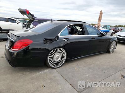 Trzecie zdjęcie samochodu z tyłu: 2016 MERCEDES-BENZ S 550 4MATIC VIN:WDDUG8FBXGA216131 - miniatura