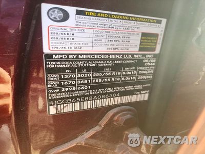Zdjęcie 12 z 12 samochodu: 2008 MERCEDES-BENZ R-CLASS R350 4 MATIC VIN:4JGCB65388A086304 - miniatura
