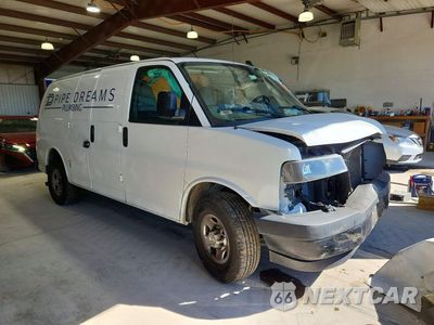 Czwarte zdjęcie samochodu z boku: 2021 CHEVROLET EXPRESS G2500 VIN:1GCWGAF74M1168238 - miniatura