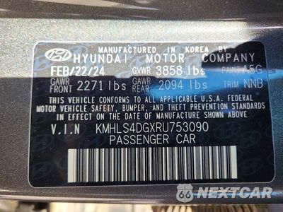 Zdjęcie 12 z 12 samochodu: 2024 HYUNDAI ELANTRA SEL VIN:KMHLS4DGXRU753090 - miniatura