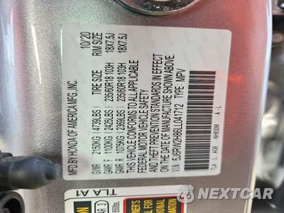 Zdjęcie 13 z 13 samochodu: 2020 HONDA CR-V EXL VIN:5J6RW2H86LL041712 - miniatura