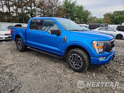 Czwarte zdjęcie samochodu z boku: 2021 FORD F150 SUPERCREW VIN:1FTFW1E54MKD13503 - miniatura
