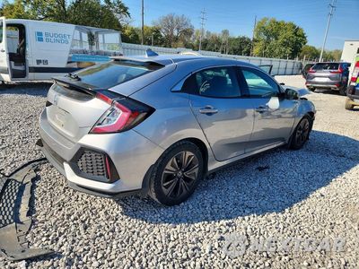 Trzecie zdjęcie samochodu z tyłu: 2018 HONDA CIVIC EX VIN:SHHFK7H57JU202400 - miniatura