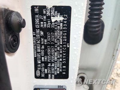 Zdjęcie 12 z 12 samochodu: 2011 KIA SORENTO LX VIN:5XYKTCA12BG133462 - miniatura
