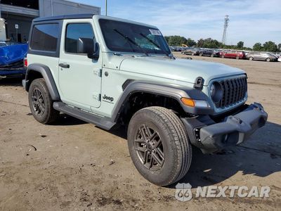 Czwarte zdjęcie samochodu z boku: 2024 JEEP WRANGLER SPORT VIN:1C4PJXAN4RW275671 - miniatura