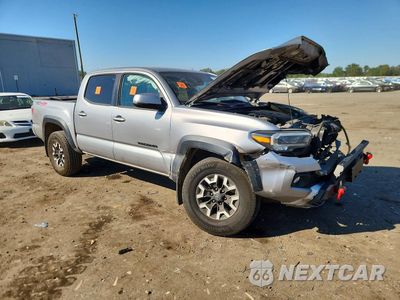 Czwarte zdjęcie samochodu z boku: 2021 TOYOTA TACOMA TRD OFF-ROAD VIN:3TYCZ5ANXMT030432 - miniatura