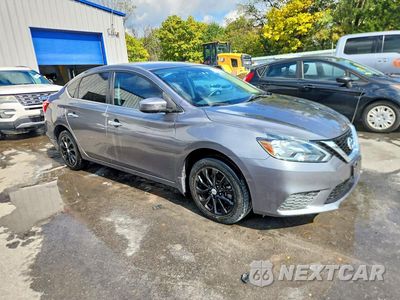 Czwarte zdjęcie samochodu z boku: 2019 NISSAN SENTRA SV VIN:3N1AB7APXKY435302 - miniatura
