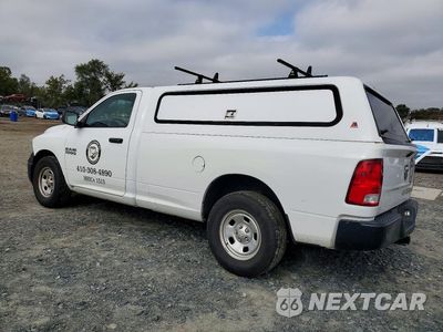 Drugie zdjęcie samochodu z przodu: 2018 RAM 1500 ST VIN:3C6JR6DG9JG210301 - miniatura